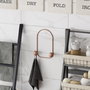 Wallity Frog-C Gancho de Pared de Metal Cobre